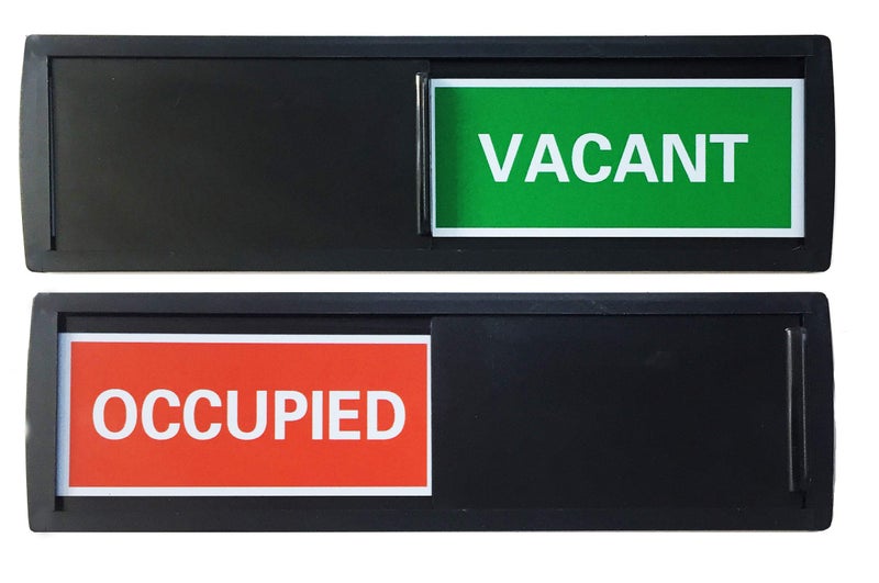 DISH NANNY Occupied/Vacant Sign With Unique Mounting for Restrooms at Offices  Retail  Commercial (Do Not Disturb Sign  Restroom Sign  Office Sign  Conference Sign  Vacant Sign  Occupied Sign) - Image 2